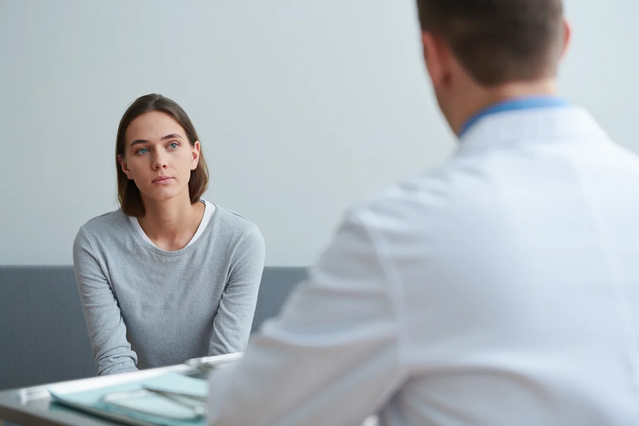 Мужчина кричит на другого мужчину